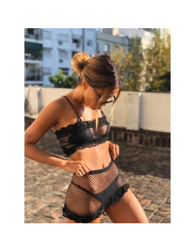 Conjunto bailantera blanco | Malena | Conjuntos