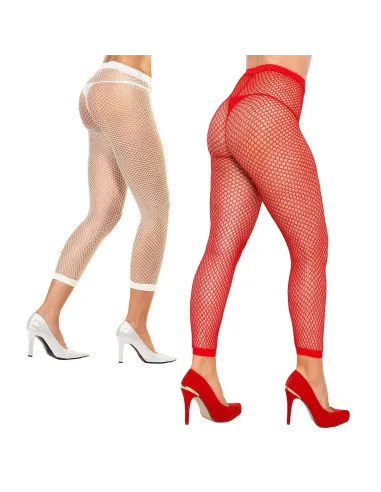 Panty medias de red sin pie negro | Malena | Medias