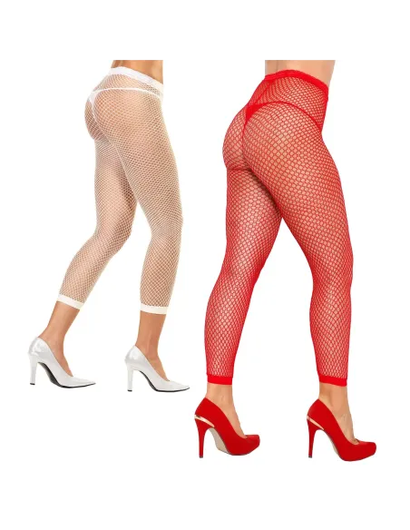 Panty medias de red sin pie negro | Malena | Medias