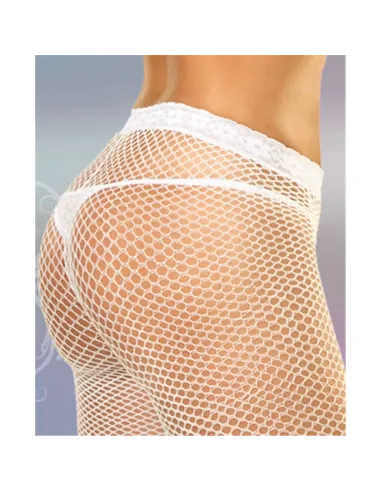 Panty medias de red sin pie negro | Malena | Medias