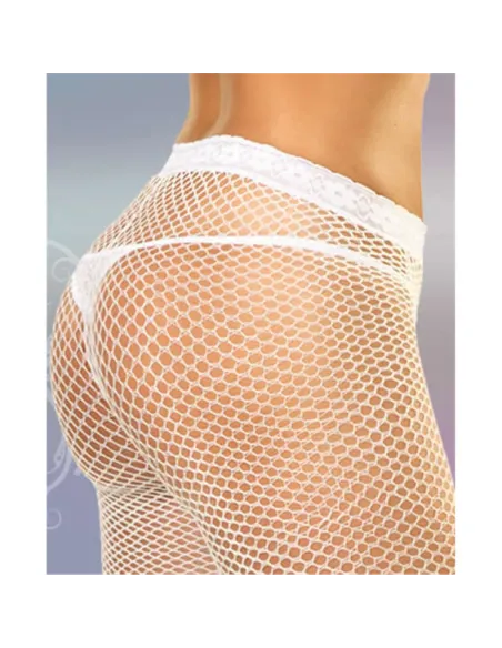 Panty medias de red sin pie negro | Malena | Medias