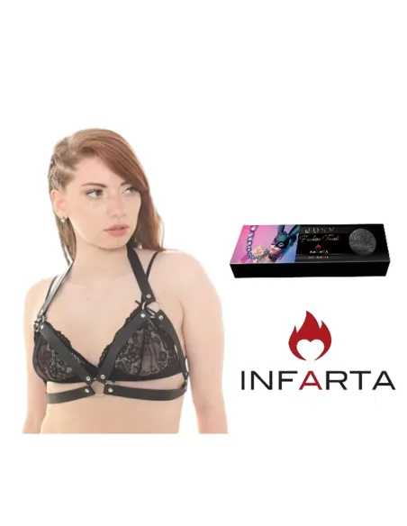 Corpiño negro regulable- fashion trends | Infarta fetish | Accesorios y outfits