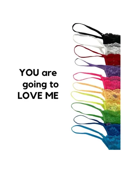 Micro less - puntilla 02/90 fucsia | Mordisco | Tangas cola less