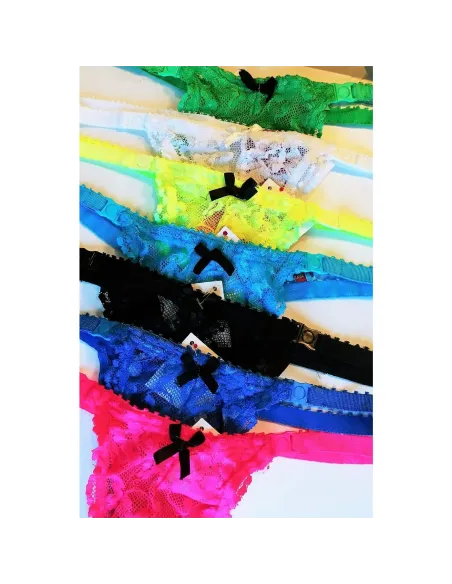 Broches- puntilla 02/90 negro | Mordisco | Tangas cola less