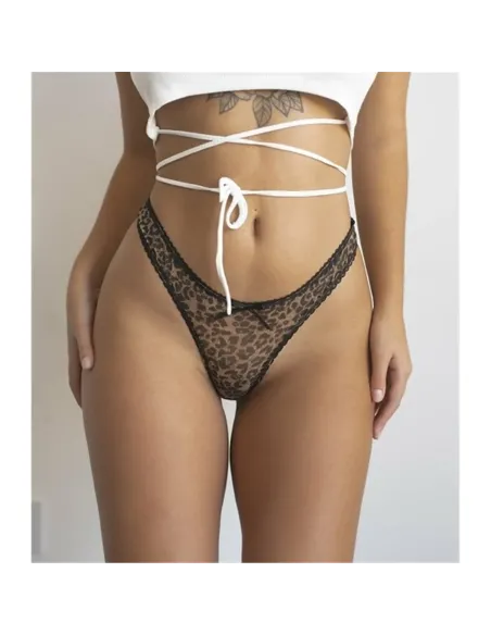 Animal print- tul elastizado estampada 02/90 a.print | Mordisco | Tangas cola less