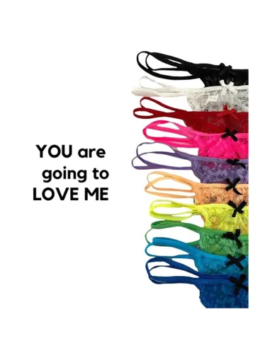 Novia - puntilla 02/90 blanco | Mordisco | Tangas hilo dental