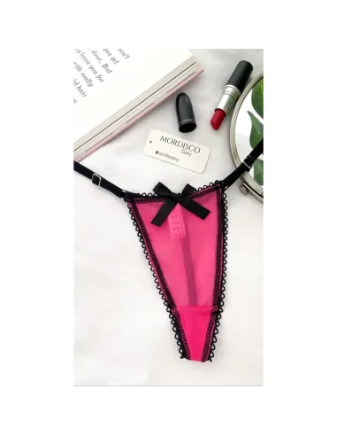 Basica- tul elastizado- string 02/90 negro | Mordisco | Tangas cola less