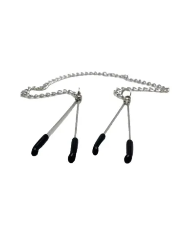 Pezoneras abrazaderas con cadena bulk | Infarta toys | Pezoneras