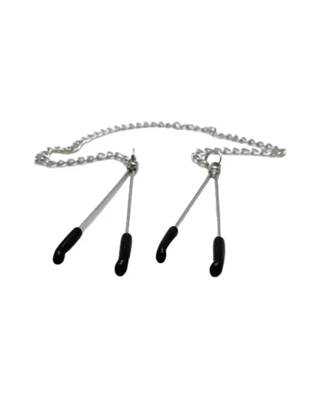 Pezoneras abrazaderas con cadena bulk | Infarta toys | Pezoneras