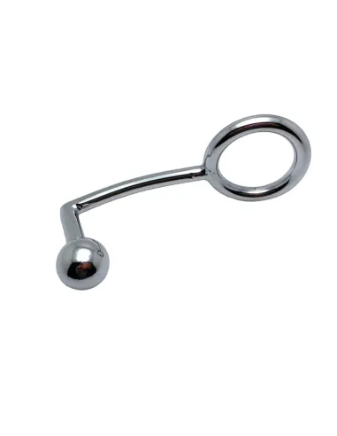 Gancho anal metal con aro 195gs bulk | Infarta toys | Dildos