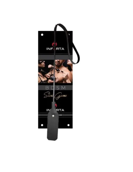 Fusta chica eco cuero negro | Infarta fetish | Látigos y palmetas