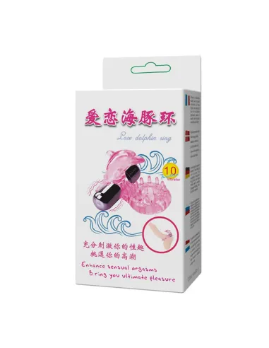 Anillo vibrador delfin rosa | Baile | Anillos