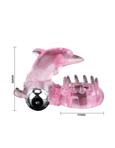 Anillo vibrador delfin rosa | Baile | Anillos