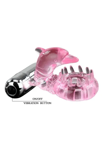 Anillo vibrador delfin rosa | Baile | Anillos