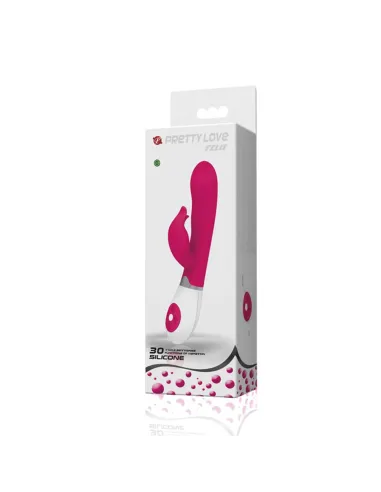 Vibrador felix 30 funciones silicona | Pretty love | Rabbits