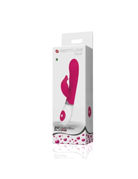 Vibrador felix 30 funciones silicona | Pretty love | Rabbits