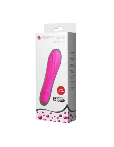 Vibrador solomon 10 funciones silicona | Pretty love | Estimuladores clítoris