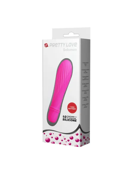 Vibrador solomon 10 funciones silicona | Pretty love | Estimuladores clítoris
