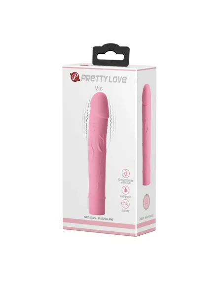 Vibrador vic 10 funciones silicona | Pretty love | Vibradores