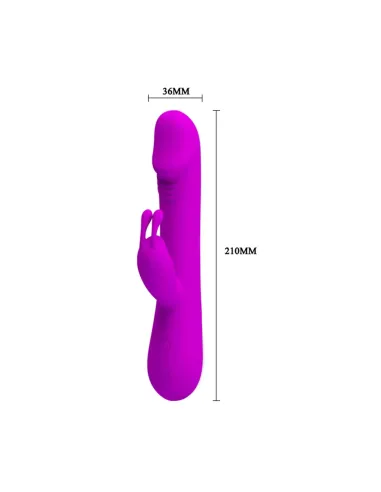 Vibrador robert 30 funciones silicona | Pretty love | Rabbits