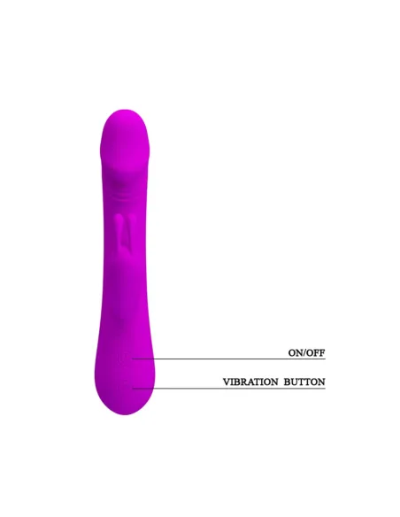 Vibrador robert 30 funciones silicona | Pretty love | Rabbits