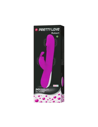 Vibrador robert 30 funciones silicona | Pretty love | Rabbits
