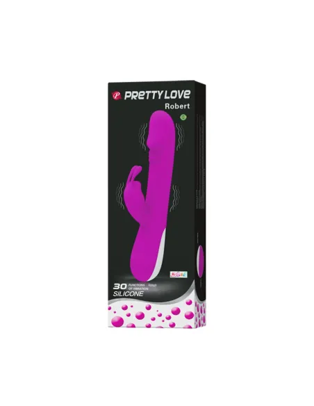 Vibrador robert 30 funciones silicona | Pretty love | Rabbits