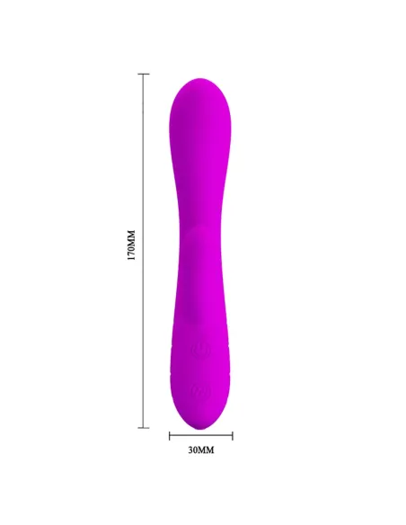 Vibrador victor 30 funciones recargable usb silicona | Pretty love | Punto g