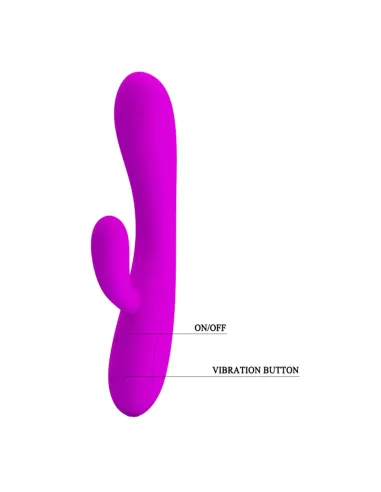Vibrador victor 30 funciones recargable usb silicona | Pretty love | Punto g