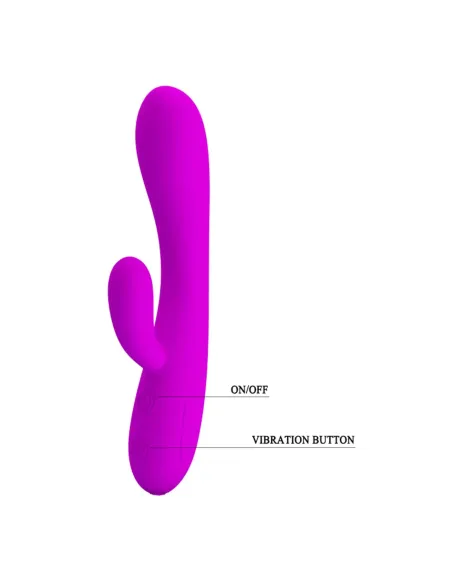 Vibrador victor 30 funciones recargable usb silicona | Pretty love | Punto g