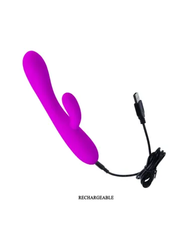 Vibrador victor 30 funciones recargable usb silicona | Pretty love | Punto g
