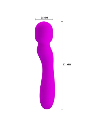 Vibrador masajeador paul recargable usb silicona | Pretty love | Masajeadores
