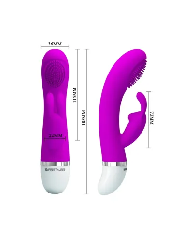 Vibrador christ 10 funciones silicona | Pretty love | Punto g