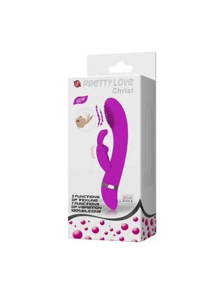 Vibrador christ 10 funciones silicona | Pretty love | Punto g