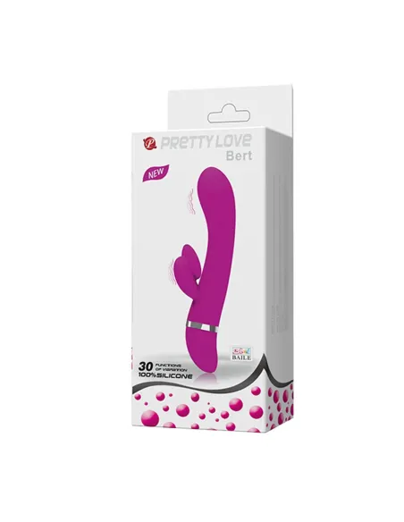 Vibrador bert 16 funciones silicona | Pretty love | Punto g