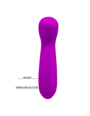 Vibrador hiram 30 funciones silicona recargable usb | Pretty love | Vibradores