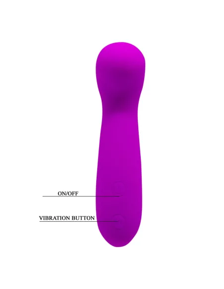 Vibrador hiram 30 funciones silicona recargable usb | Pretty love | Vibradores