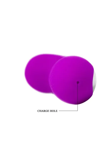 Vibrador hiram 30 funciones silicona recargable usb | Pretty love | Vibradores