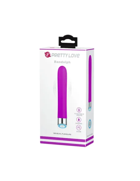 Vibrador randolph 12 funciones silicona | Pretty love | Estimuladores clítoris