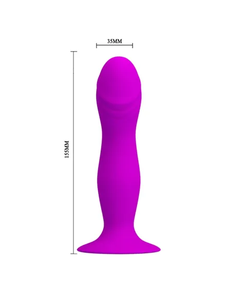 Consolador silicona con sopapa | Pretty love | Dildos macizos