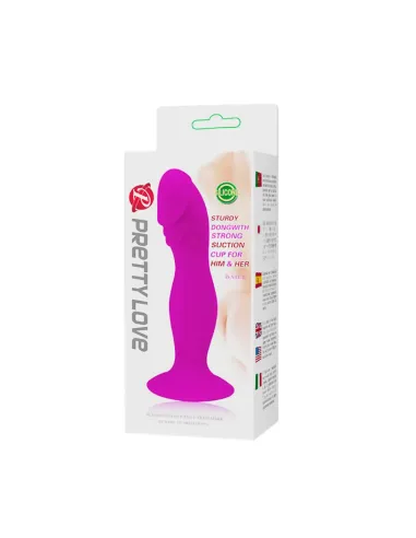 Consolador silicona con sopapa | Pretty love | Dildos macizos
