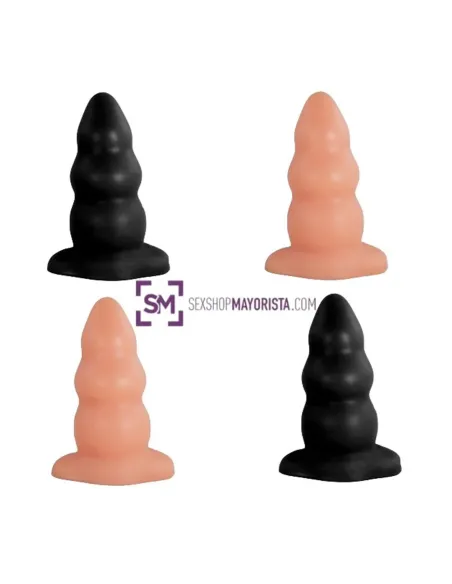 Escalonado xl negro monster plug | Caiman | Dildos