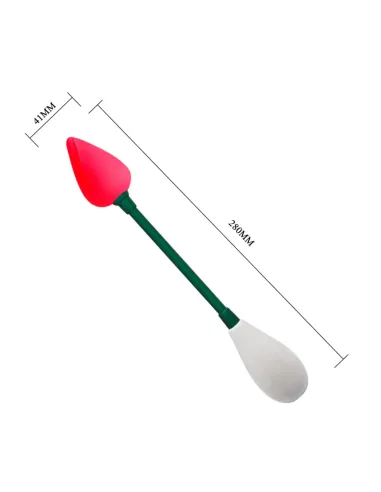 Vibrador tulipa flexible 28cm x 4cm | Baile | Vibradores