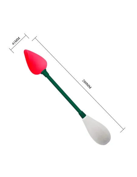 Vibrador tulipa flexible 28cm x 4cm | Baile | Vibradores