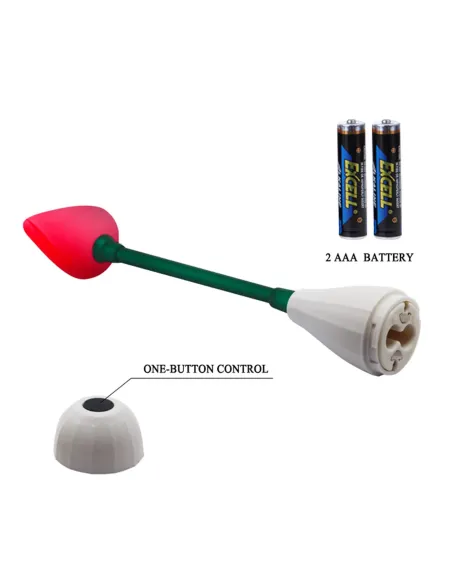 Vibrador tulipa flexible 28cm x 4cm | Baile | Vibradores