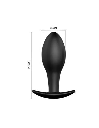 Plug anal silicona 8,5cm x 3cm | Pretty love | Dildos