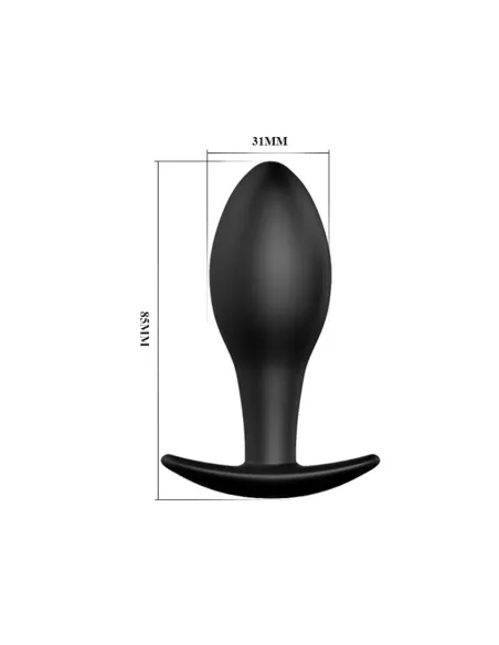 Plug anal silicona 8,5cm x 3cm | Pretty love | Dildos