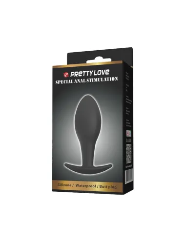Plug anal silicona 8,5cm x 3cm | Pretty love | Dildos