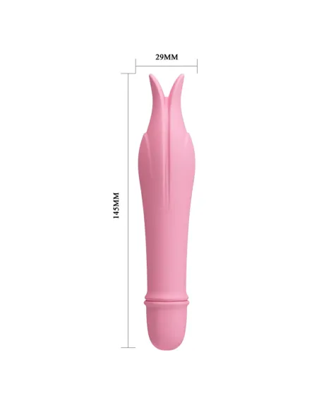 Vibrador edward silicona 10 funciones 14x5cm x 3cm | Pretty love | Vibradores