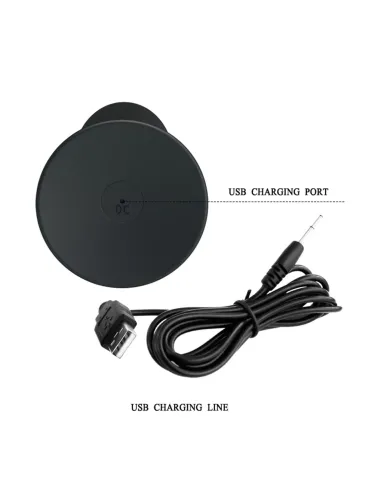 Consolador anal inalambrico control remoto silicona 11cmx3cm | Pretty love | Vibradores